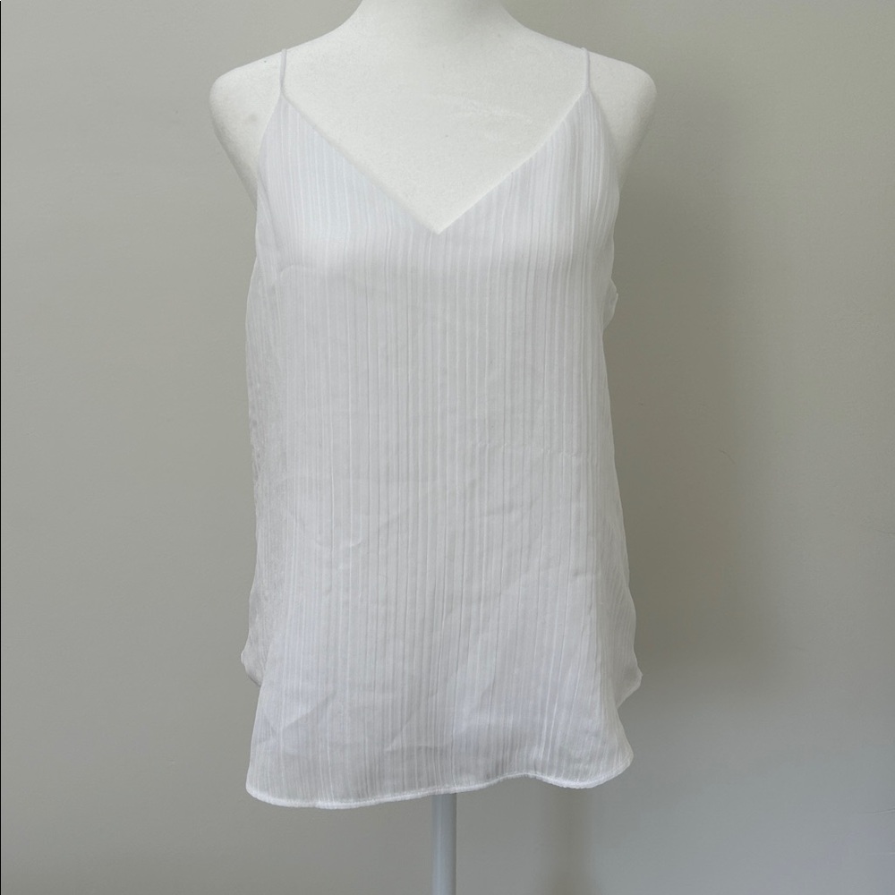 Express White Sleeveless Camisole Top